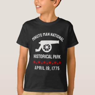 Minute Man National Historical Park Revolutionary T-Shirt