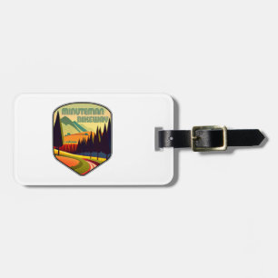 Minuteman Bikeway Boston Massachusetts Colours Luggage Tag