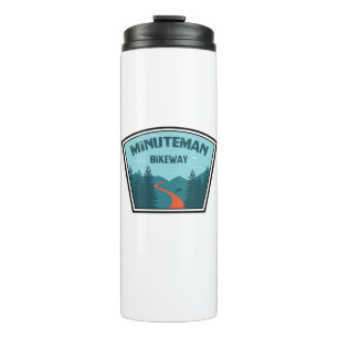 Minuteman Bikeway Boston Massachusetts Thermal Tumbler
