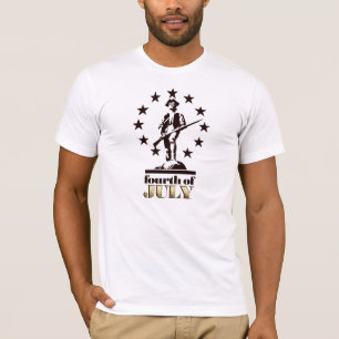 Minuteman July 4th 1776 T-Shirt