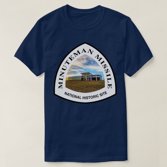 Minuteman Missile National Historic Site trail mar T-Shirt (Design Front)