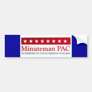 Minuteman PAC Bumper Sticker