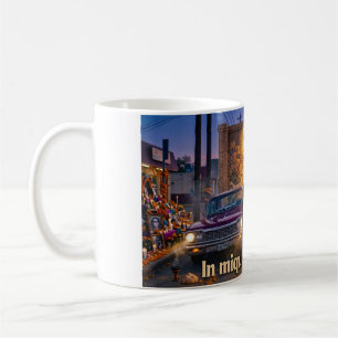 Miquiztli Calavera Pair Strolling - Coffee Mug