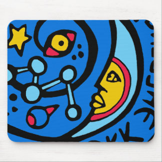 Mir-Cassiopee Mission Patch Logo Mouse Pad