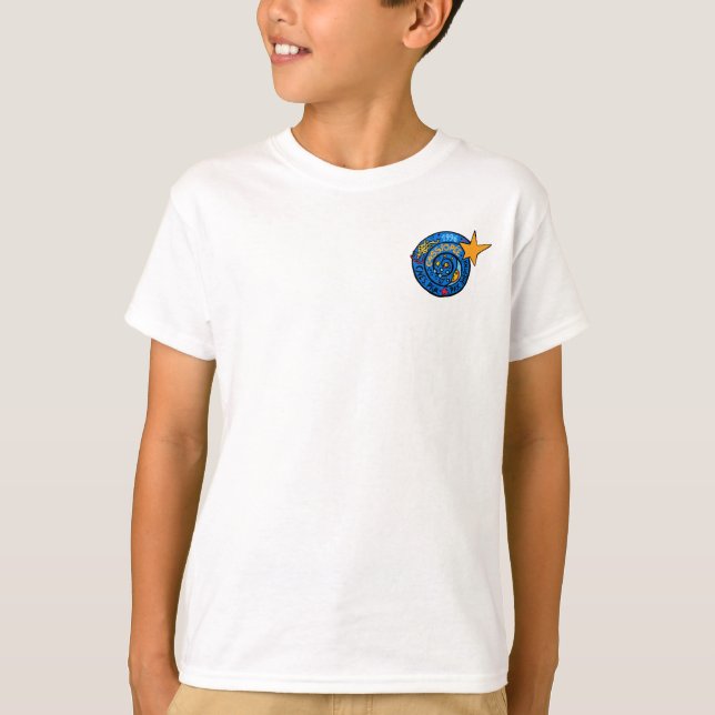 Mir-Cassiopee  Mission Patch Logo T-Shirt (Front)