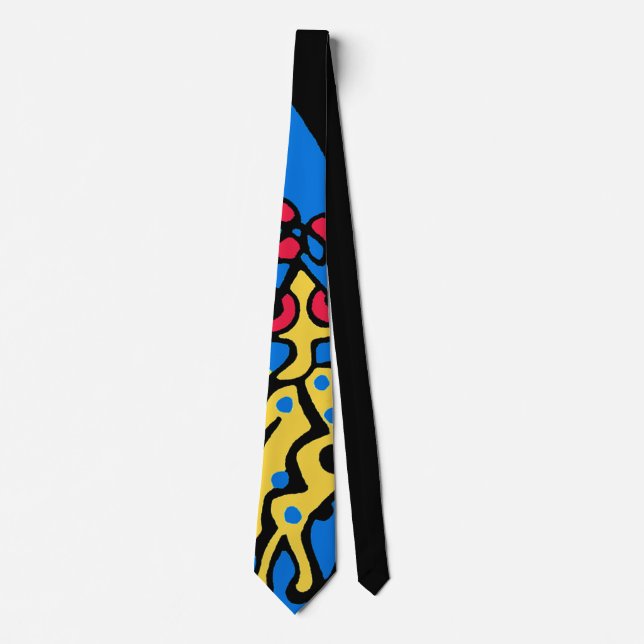 Mir-Cassiopee  Mission Patch Logo Tie (Front)