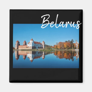 Mir Castle Belarus Architecture Landscape Magnet