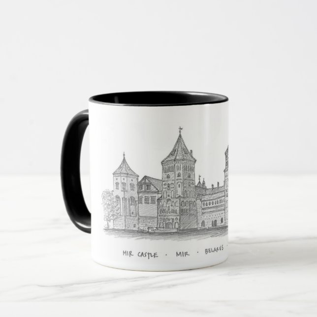 Mir Castle, Belarus Mug (Front Left)