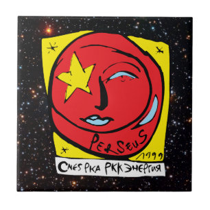 Mir-Perseus Mission Patch Logo Tile