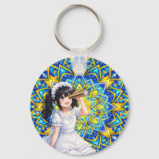 Mirabella in the Circle of Colors – Mandala Slipc Key Ring