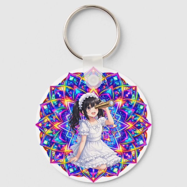 Mirabella's Kaleidoscope Dreams - Keychain (Front)