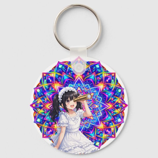 Mirabella's Kaleidoscope Dreams - Keychain (Front)