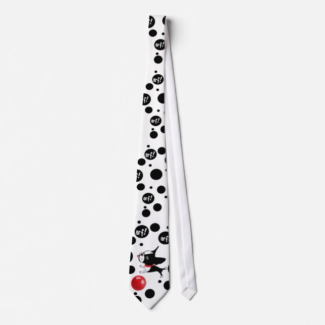 Mirabelle the boston bouncy polkadot tie (Front)