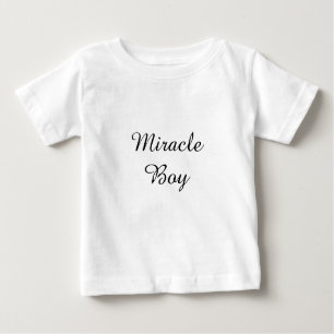 Miracle Boy Baby Romper Baby T-Shirt