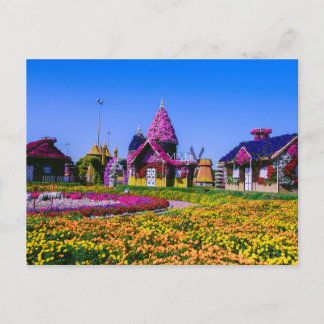 Miracle Garden, Dubai floral houses Postcard