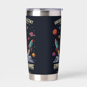 Miracle M, Hot Pink Insulated Tumbler, Monogram Tumbler
