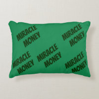 "Miracle Money." Funny Quote. Green Christmas