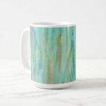 Miracle Mug<br><div class="desc">Gorgeous mug with blue/green/gold candle design. Large size for morning coffee or tea! Beautiful original hand-painted artwork design.</div>