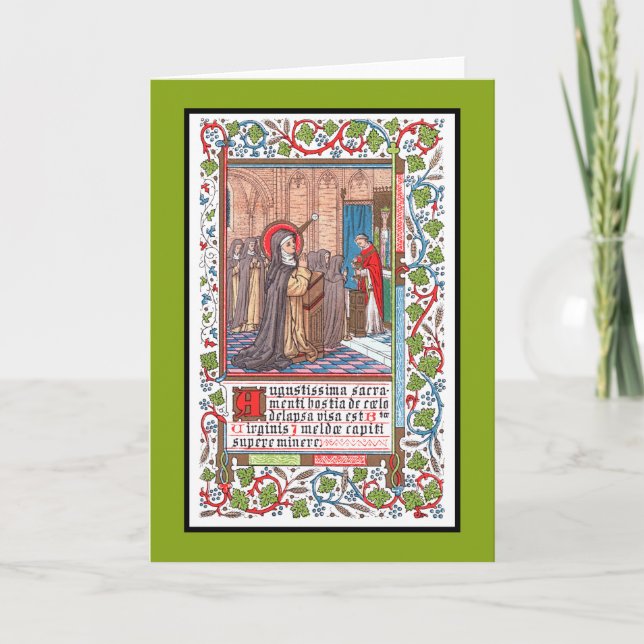 Miracle of Bl. Imelda Lambertini (VVP 010)  Card (Front)