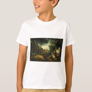 Miracle of Saint Hubert by Peter Paul Rubens  T-Shirt