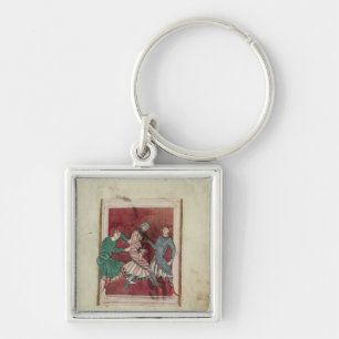 Miracle of St. Omer Key Ring