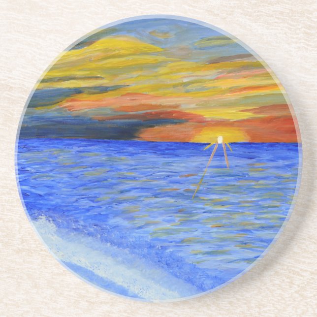 Miracle of Sunset Coaster (Front)