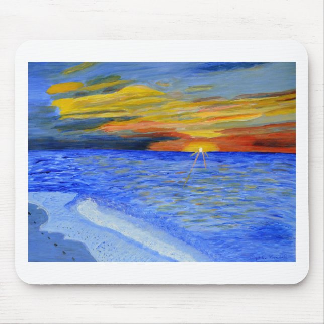Miracle of Sunset Mouse Pad (Front)