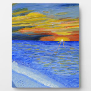 Miracle of Sunset Plaque