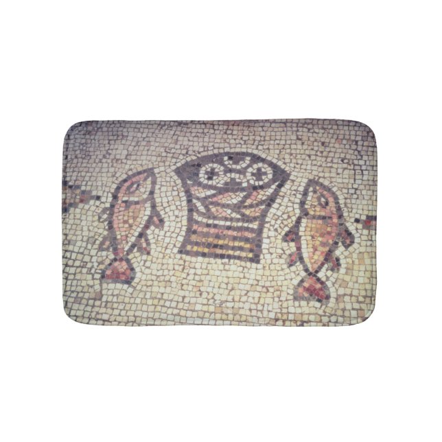 Miracle of the Bread and the Fishes Bath Mat (Front)