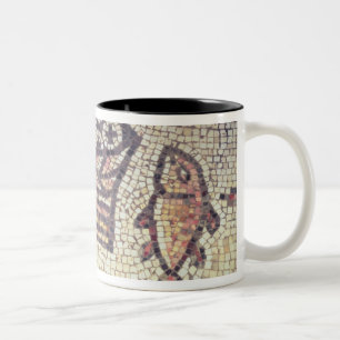 Miracle of the Bread and the Fishes Two-Tone Coffee Mug