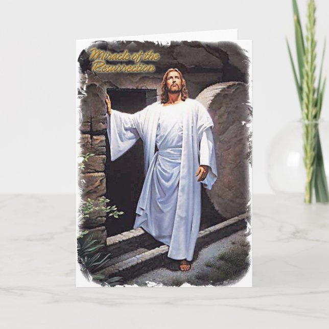 Miracle of the Resurrection Card (Front)