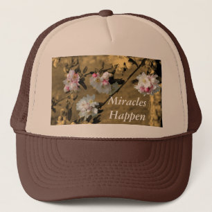 Miracles Happen Inspirational Hat