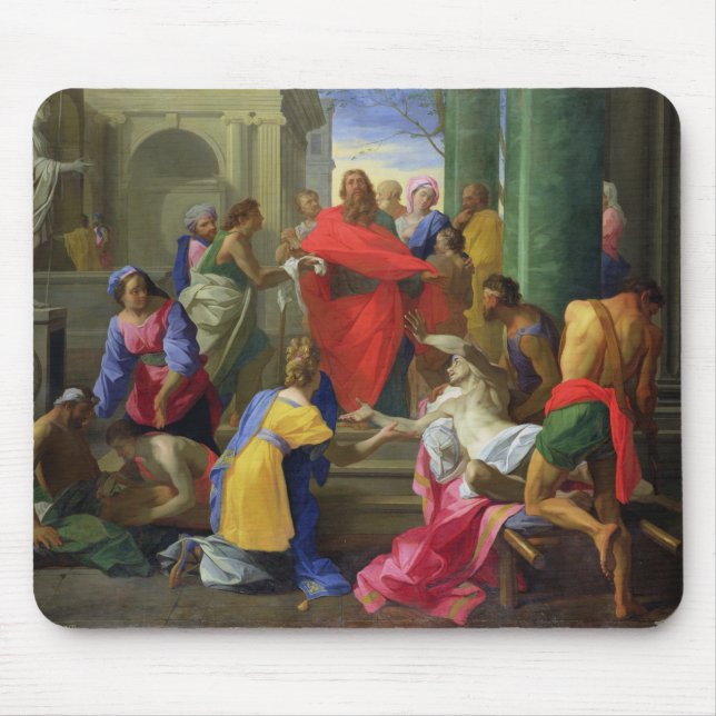 Miracles of St. Paul at Ephesus, 1693 Mouse Pad (Front)