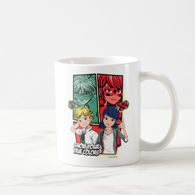Miraculous Comic Marinette & Adrien True Colours Coffee Mug (Right)