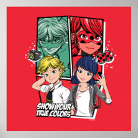 Miraculous Comic Marinette & Adrien True Colours