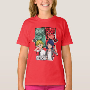 Miraculous Comic Marinette & Adrien True Colours T-Shirt