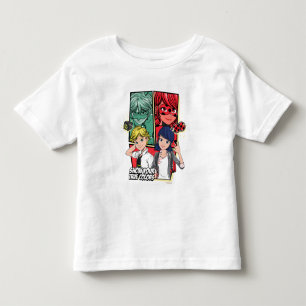 Miraculous Comic Marinette & Adrien True Colours Toddler T-Shirt