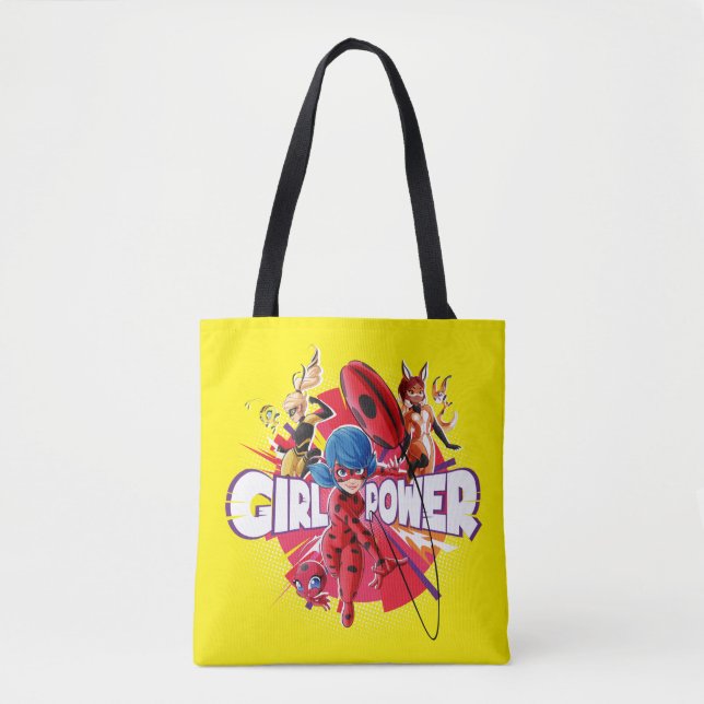 Miraculous Girl Power Tote Bag (Front)