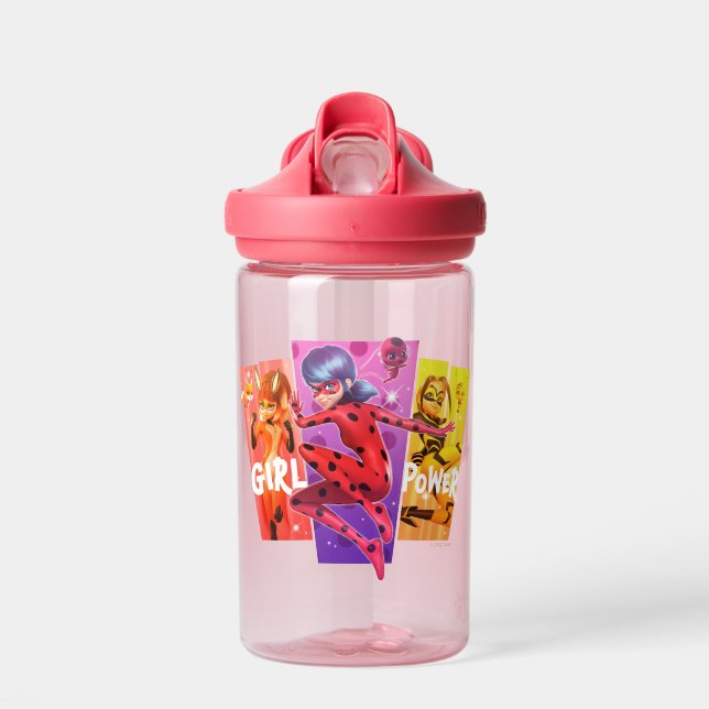 Miraculous Girls | Girl Power Water Bottle (Front)