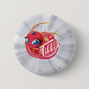 Miraculous Kwami Tikki 6 Cm Round Badge