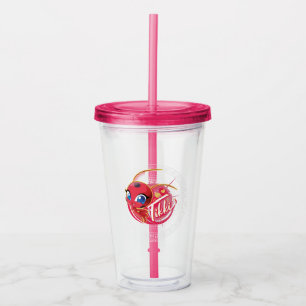 Miraculous Kwami Tikki Acrylic Tumbler
