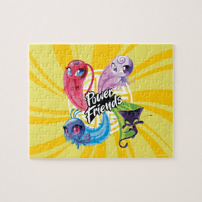 Miraculous Kwamis Power Friends Jigsaw Puzzle (Horizontal)