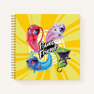 Miraculous Kwamis Power Friends Notebook