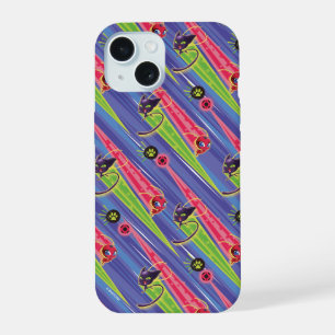 Miraculous Kwamis Tikki & Plagg Pattern iPhone 15 Case