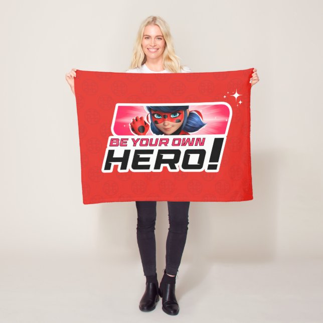 Miraculous Ladybug | Be Your Own Hero Fleece Blanket (In Situ)