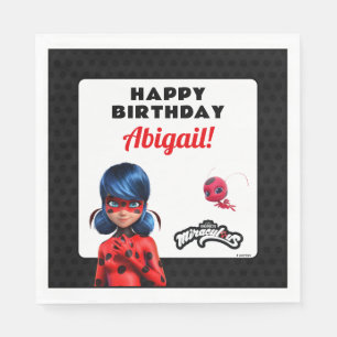 Miraculous Ladybug Birthday Napkin