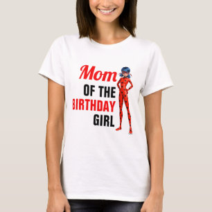 Miraculous Ladybug & Cat Noir Birthday Mom T-Shirt