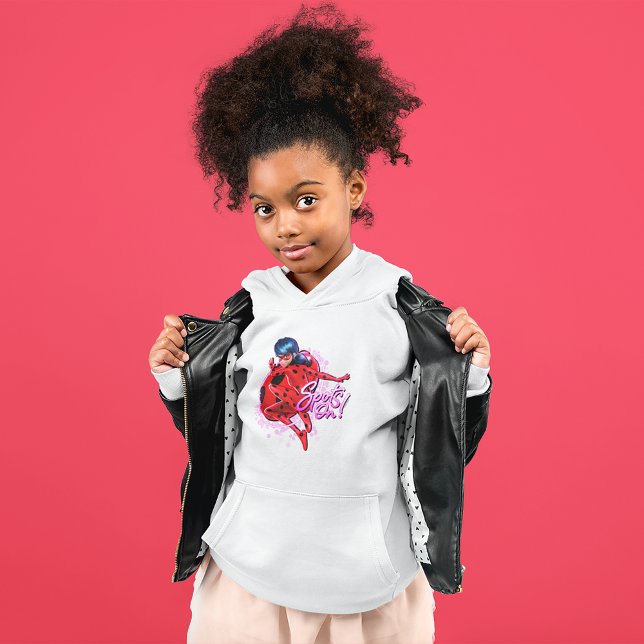 Miraculous Ladybug | Spots On Graphic (Kid wearing hoodie)