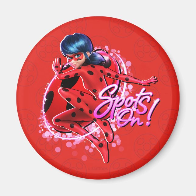 Miraculous Ladybug | Spots On Graphic Magnet (Front)
