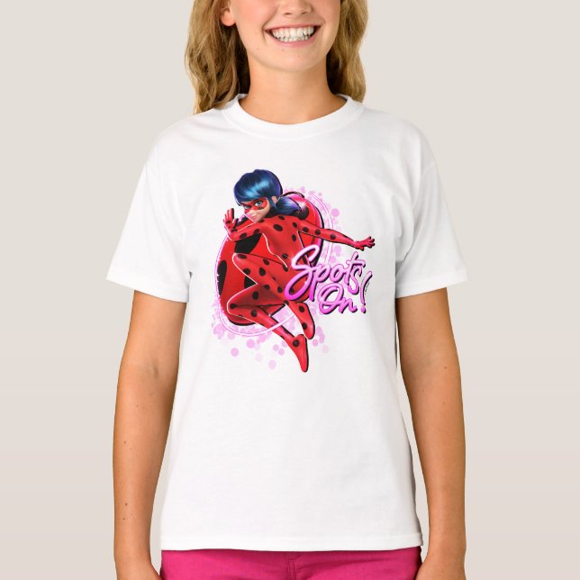 Miraculous Ladybug | Spots On Graphic T-Shirt (Front)